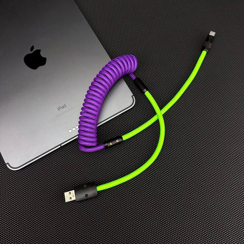 "Colorblock Chubby" New Spring Charge Cable