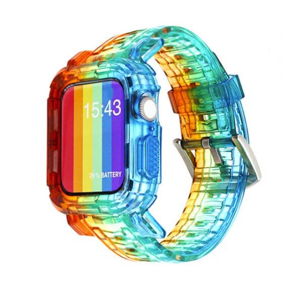 "Crystal iWatch Strap" Gradient Colorful Watch Band For Apple Watch