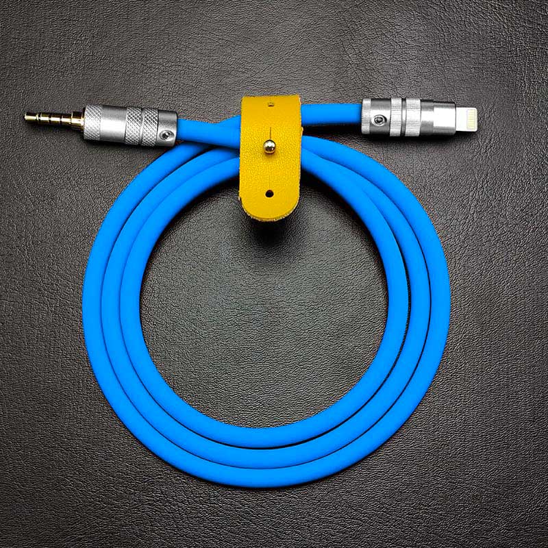 "Seamless Chubby" Audio Cable Type-C & Lightning
