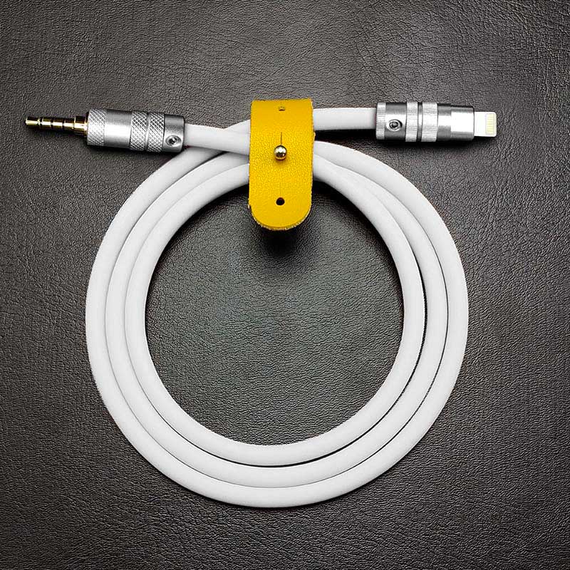 "Seamless Chubby" Audio Cable Type-C & Lightning