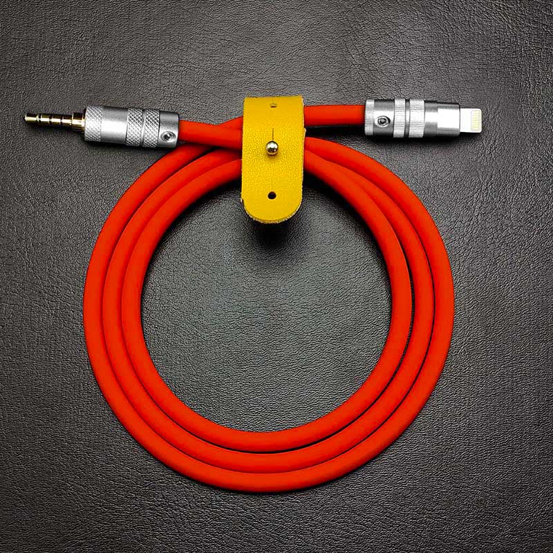"Seamless Chubby" Audio Cable Type-C & Lightning