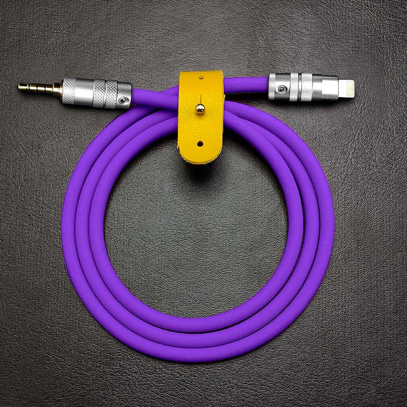 "Seamless Chubby" Audio Cable Type-C & Lightning