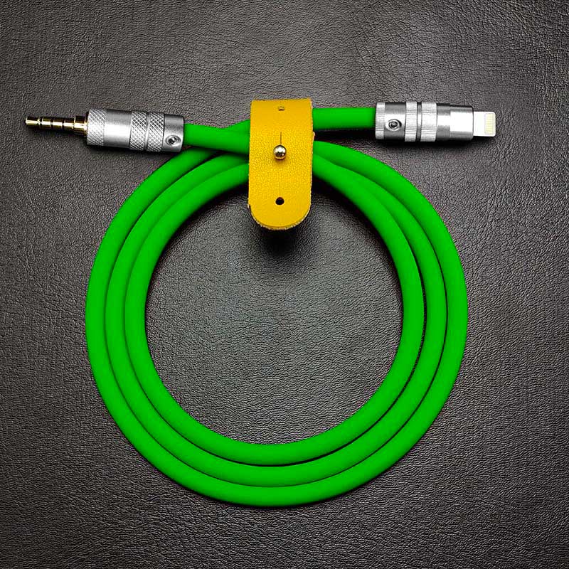 "Seamless Chubby" Audio Cable Type-C & Lightning