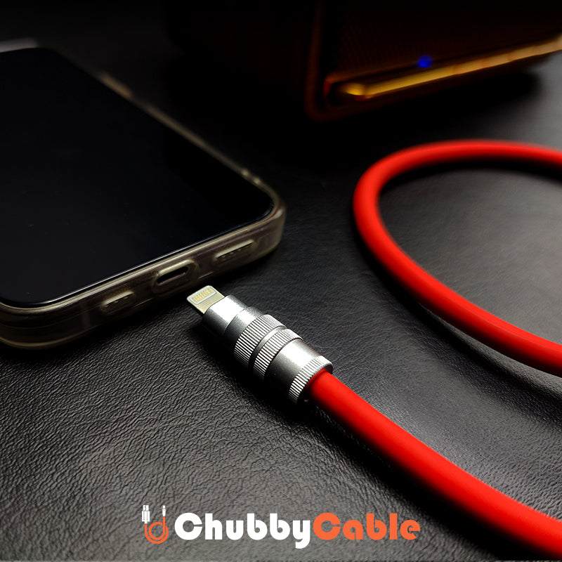 "Seamless Chubby" Audio Cable Type-C & Lightning
