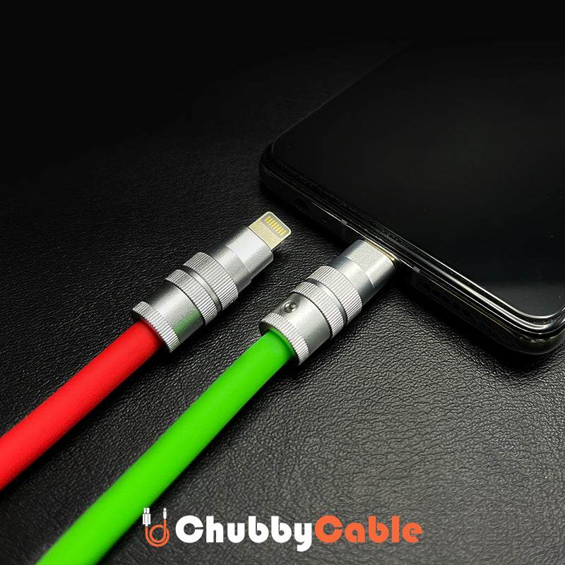 "Seamless Chubby" Audio Cable Type-C & Lightning