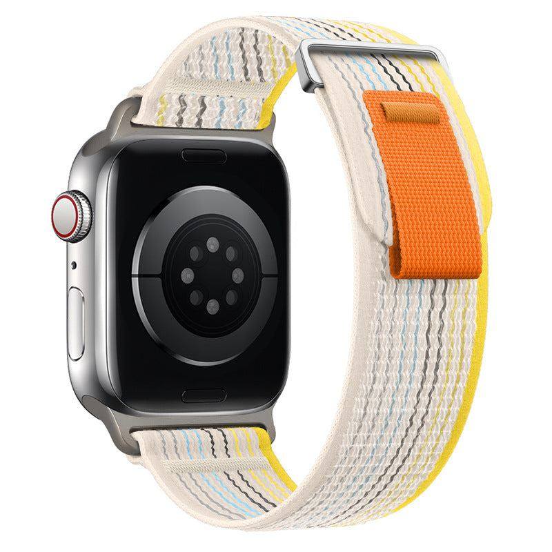 "Two-color iWatch Strap" Nylon Loop For Apple Watch