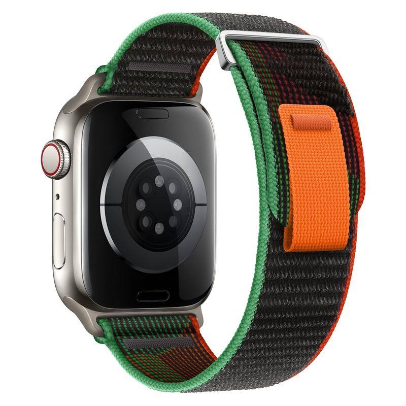 "Two-color iWatch Strap" Nylon Loop For Apple Watch
