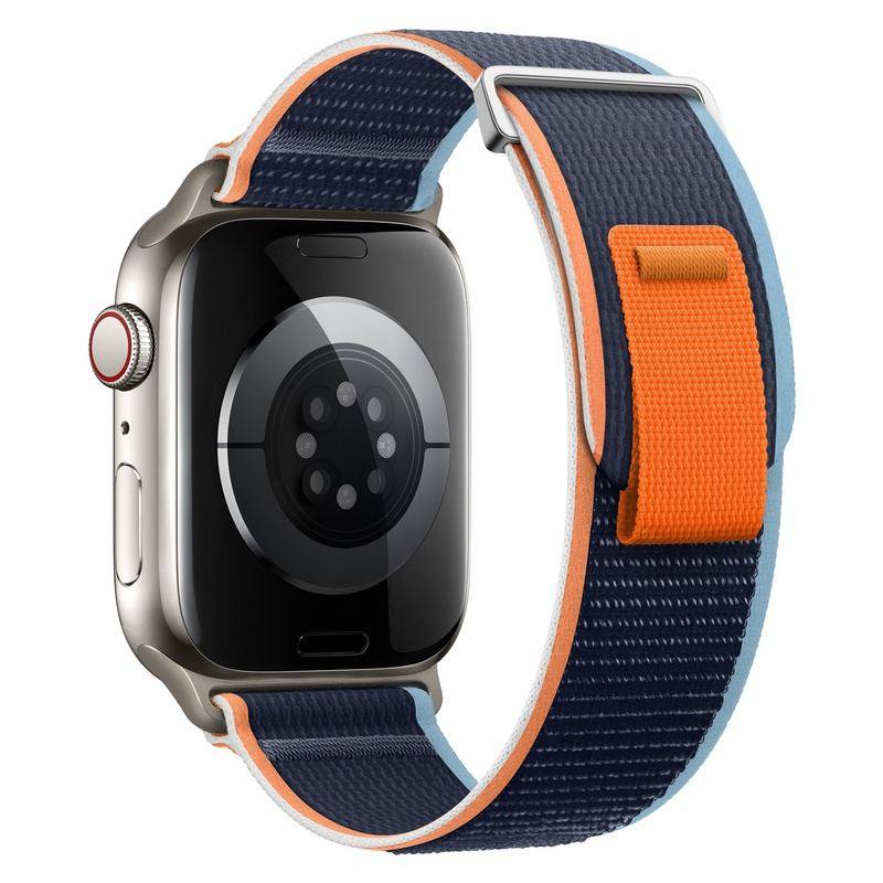 "Two-color iWatch Strap" Nylon Loop For Apple Watch