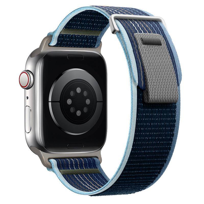 "Two-color iWatch Strap" Nylon Loop For Apple Watch