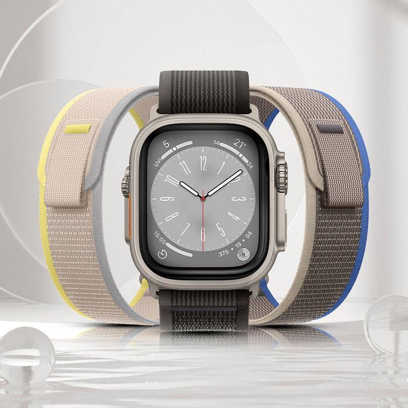 "Two-color iWatch Strap" Nylon Loop For Apple Watch