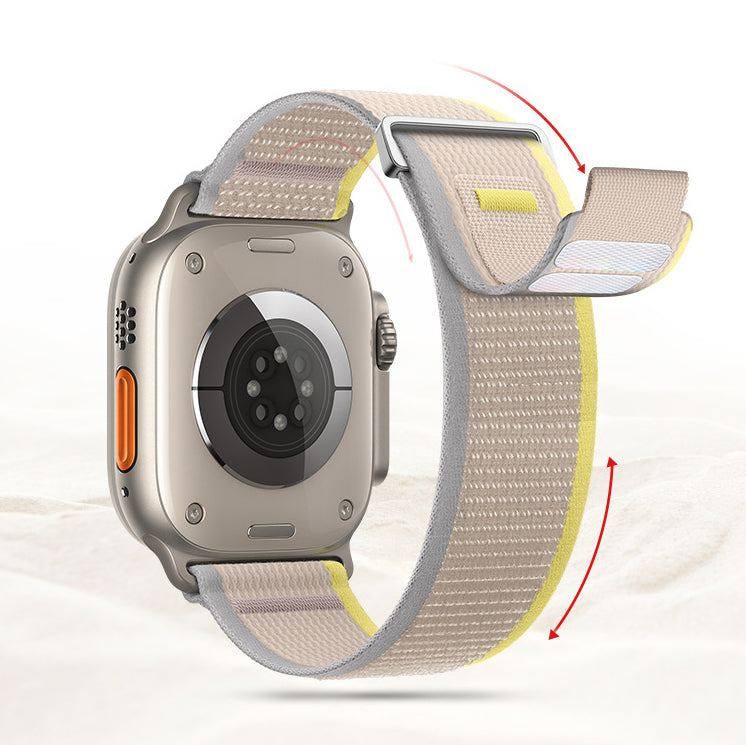 "Two-color iWatch Strap" Nylon Loop For Apple Watch