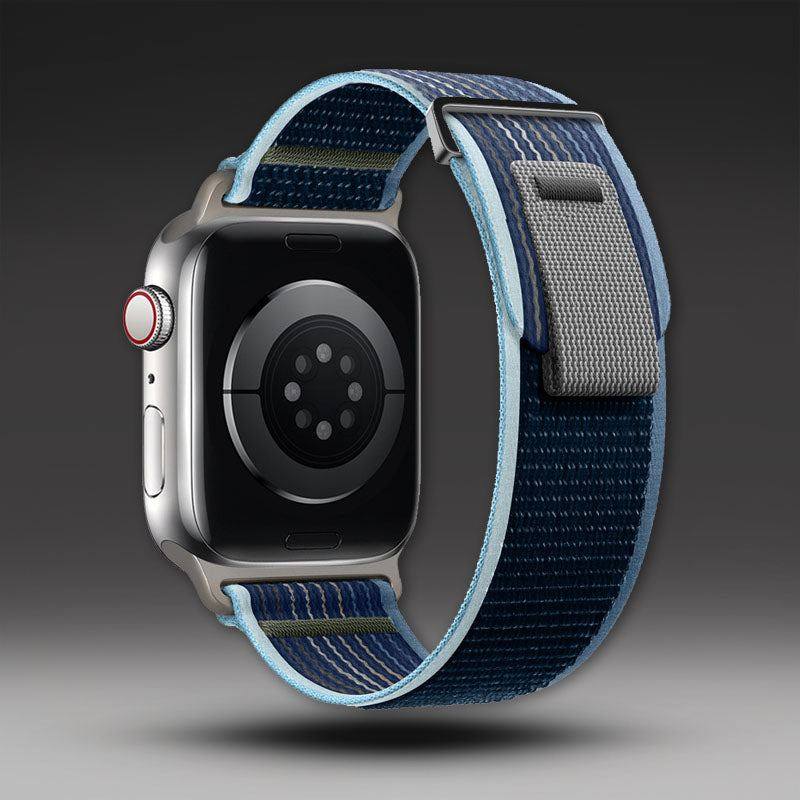 "Two-color iWatch Strap" Nylon Loop For Apple Watch